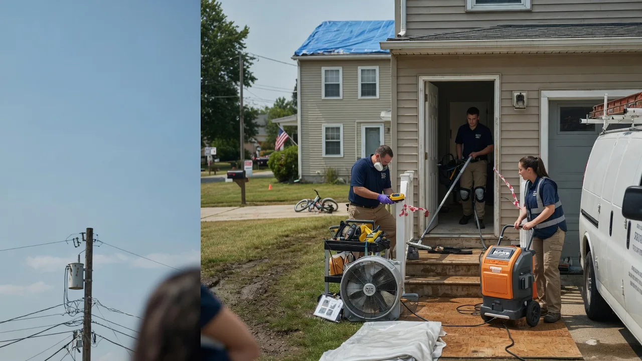 Water Damage Repair in Dighton, MA near me